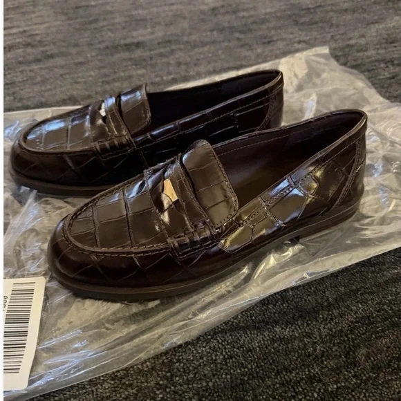 MADEWELL The Grayson MOC CROC Penny Loafer NR855 - Picture 4 of 4